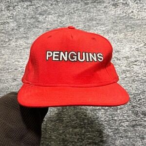 Vintage Youngstown State Penguins New Era Snapback Hat University College 90s